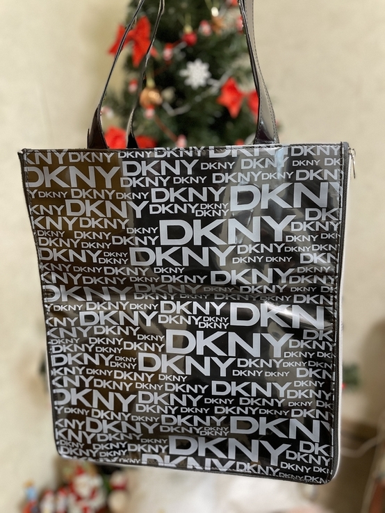 Глянцевый шоппер DKNY, photo number 2