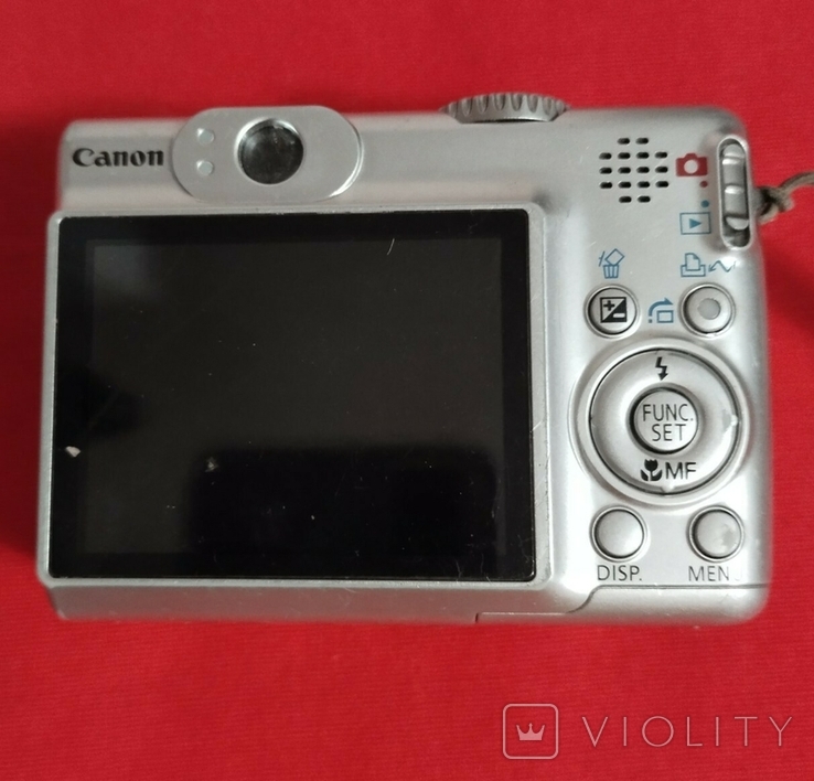Фотоаппарат б/у цифровой Canon A570 IS, фото №6