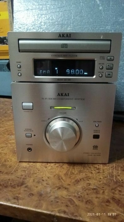 AKAI AA-503R HI-FI micro component system + блютуз, photo number 2