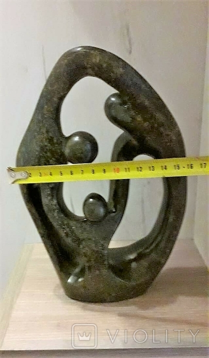 Скульптура "Семья" камень, numer zdjęcia 6