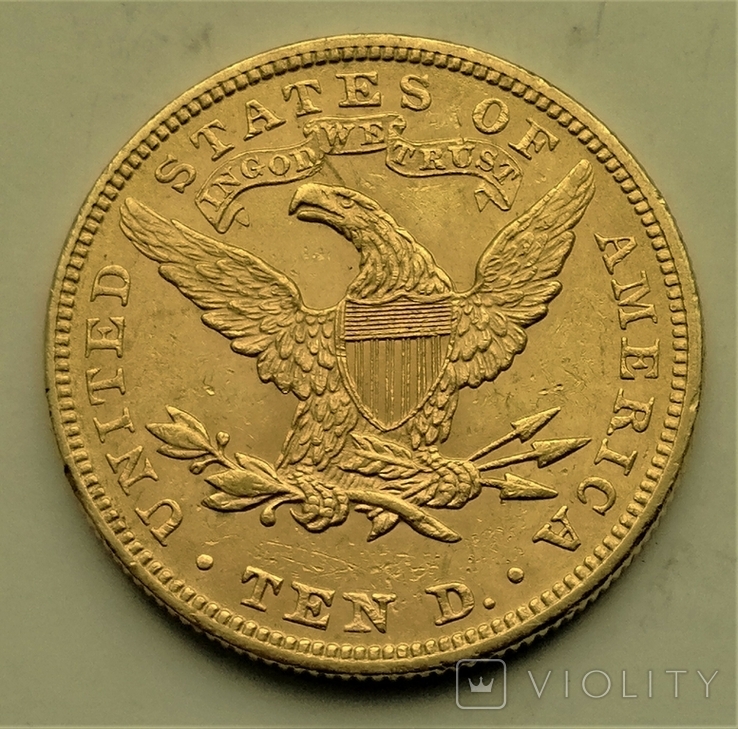 10 доларів 1894 року США, Свобода, фото №8