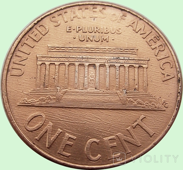 13.USA 1 cent, 1999. Lincoln Cent. Mondvor Mark: "D" - Denver, photo number 3