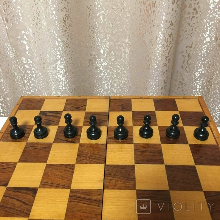  Деревянные шахматы, СССР., фото №13