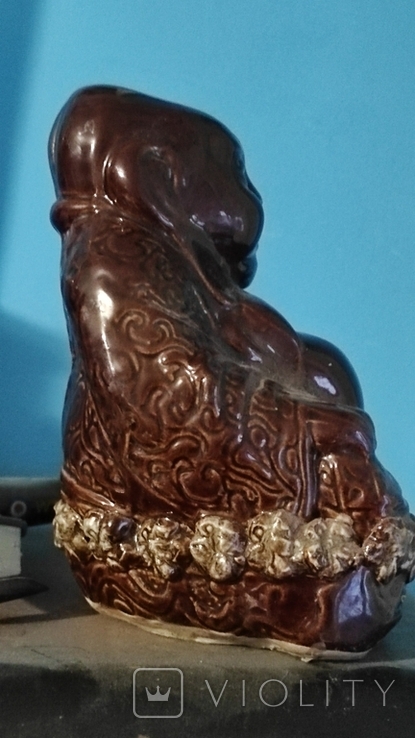 Buddha piggy bank is an excellent pottery., photo number 3