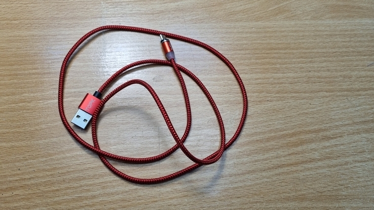 Магнитный микро USB кабель для телефона, фото №2