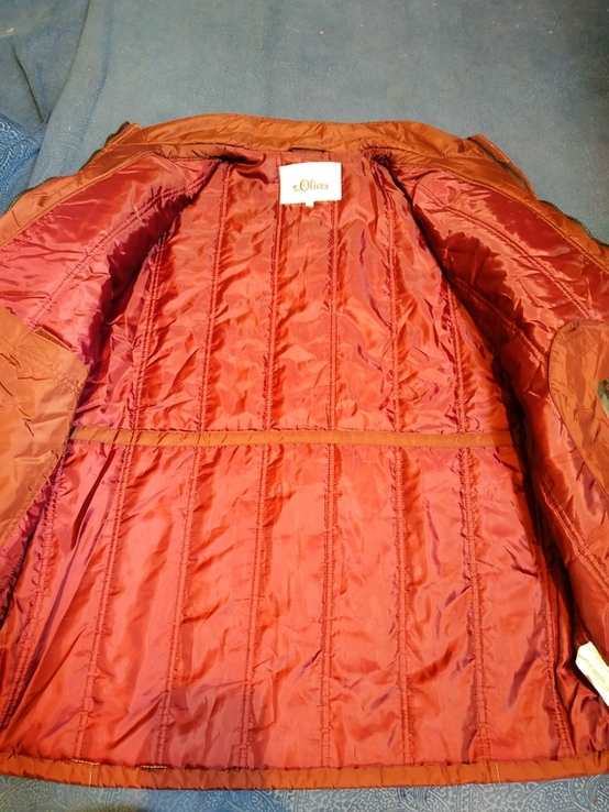 Куртка демисезонная S.OLIVER нейлон p-p L (состояние!), numer zdjęcia 9