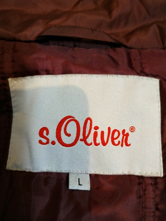 Куртка демисезонная S.OLIVER нейлон p-p L (состояние!), фото №11