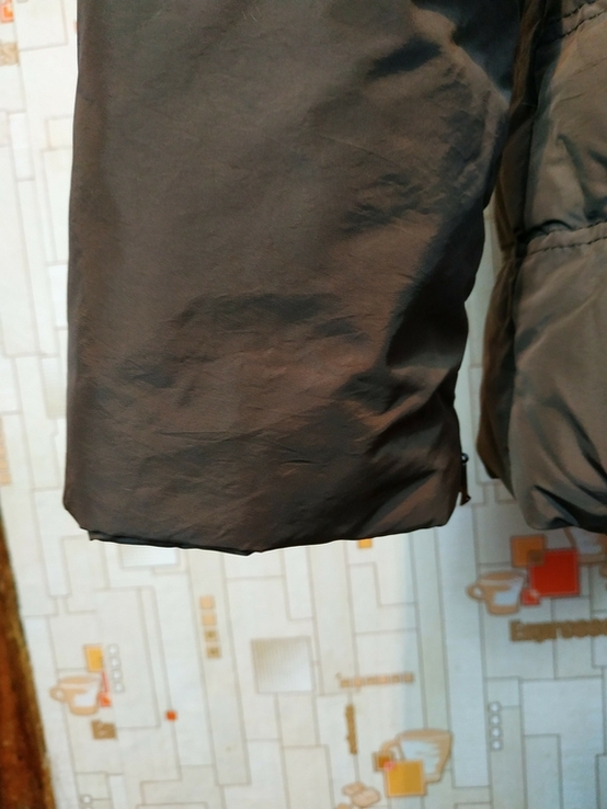 Куртка зимняя. Пуховик ZARA Еврозима нейлон пух-перо p-p L, фото №6