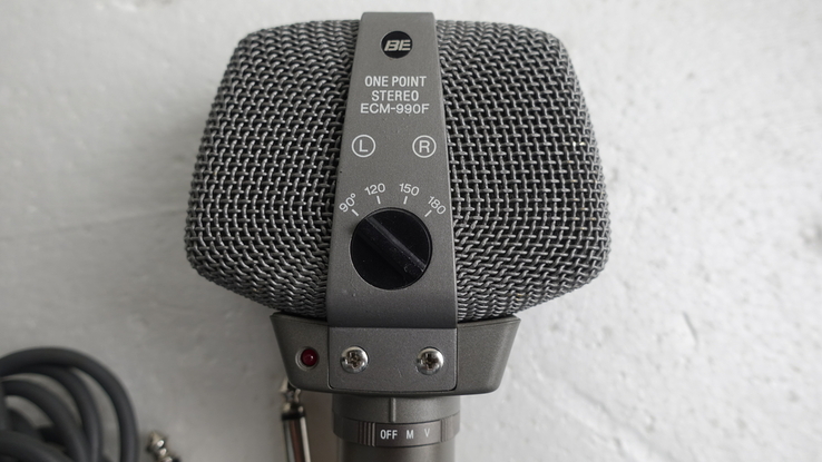 Винтажный японский стерео микрофон SONY ECM-990F, фото №7
