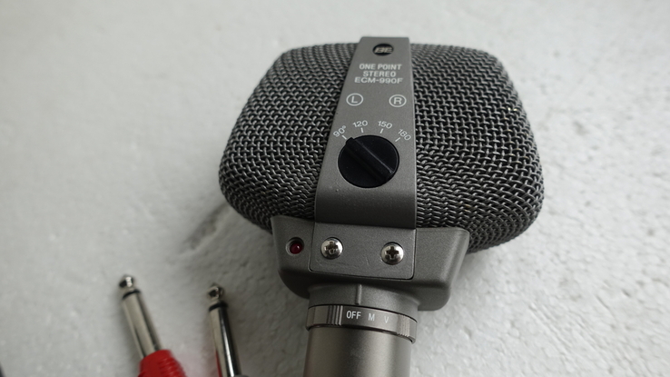 Винтажный японский стерео микрофон SONY ECM-990F, фото №10
