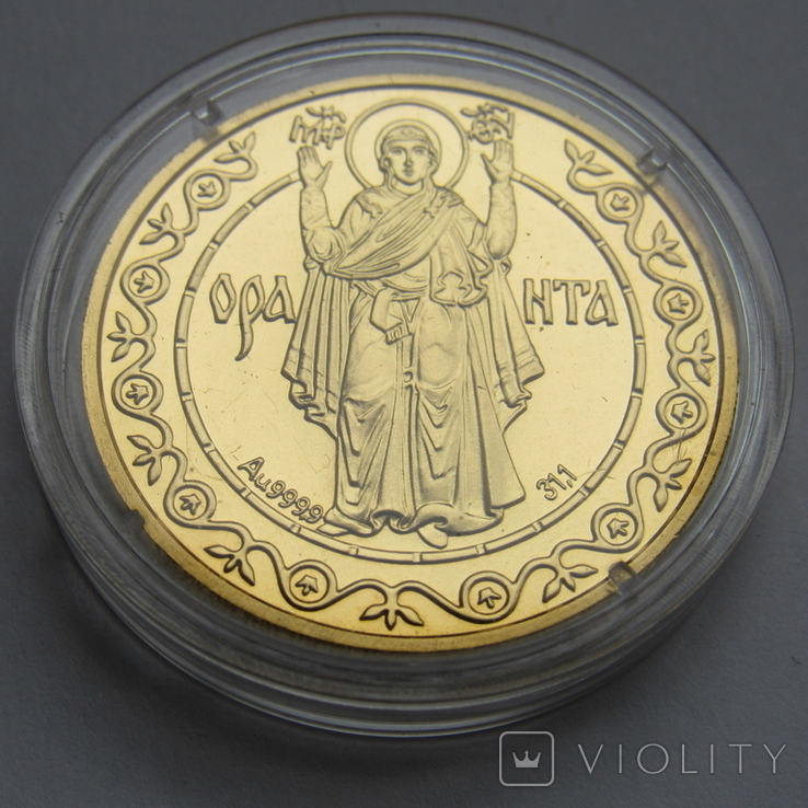500 гривень 1996 р. Оранта (31,1 г. 999,9), фото №3