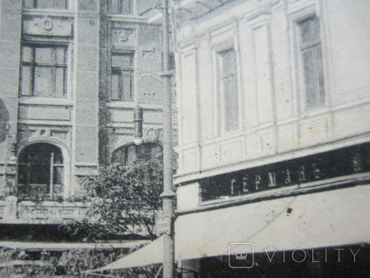 Почтовая открытка - Одесса - Ланжероновская улица по напр.к Гаванной - до 1917 года, фото №6