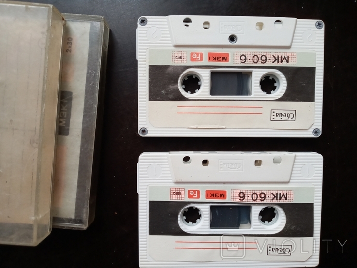 Чисті 2 касети 1992 р., photo number 3