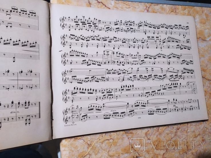 Нотный альбом 19 века симфонии Гайдна, фото №5