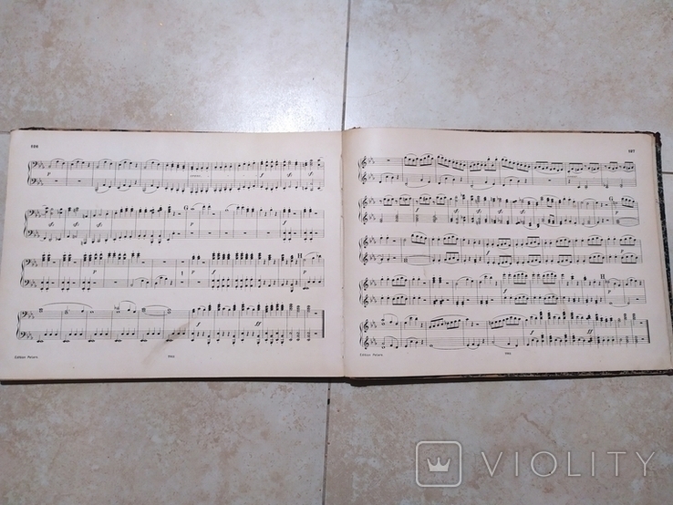 Нотный альбом 19 века симфонии Гайдна, фото №6