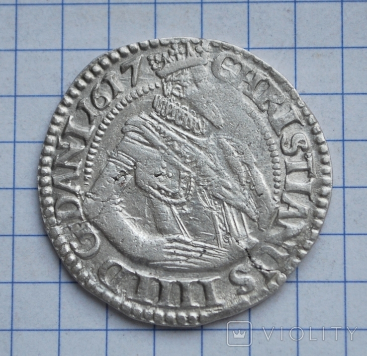 Дания марка 1617 г., фото №3