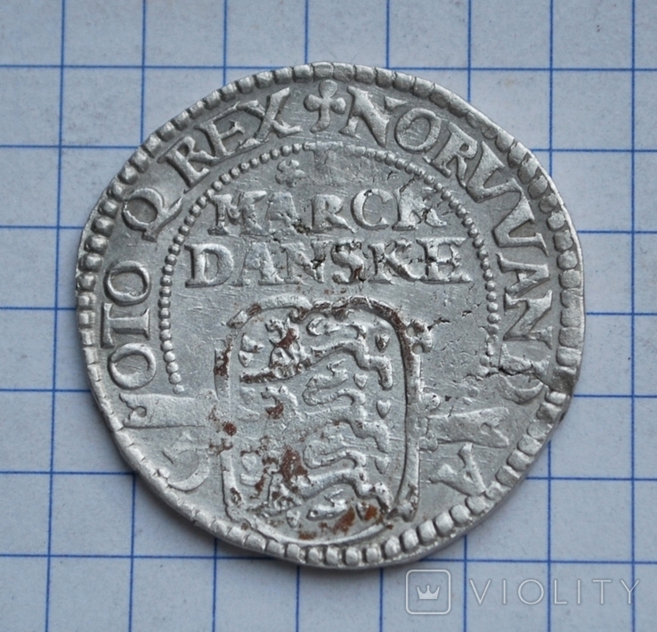 Дания марка 1617 г., фото №5