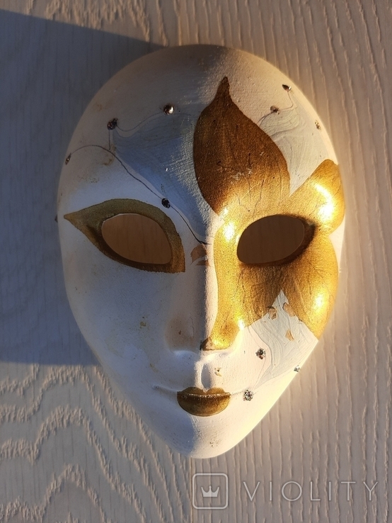 Винтажная керамическая маска (Германия), фото №3