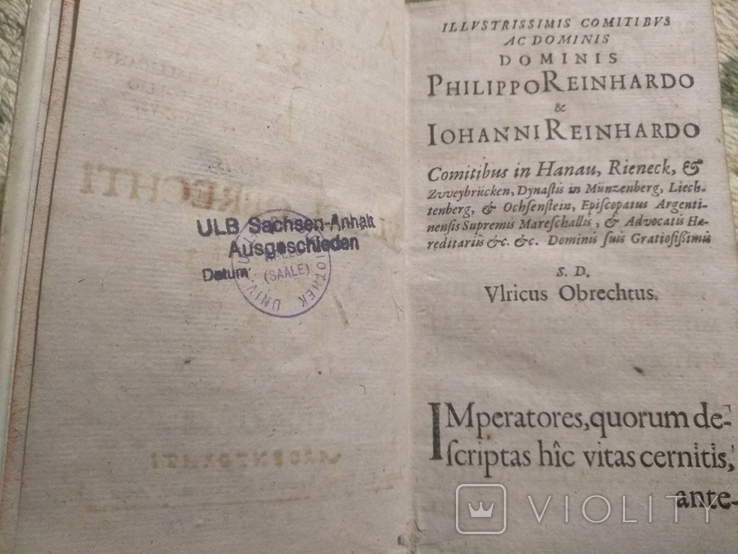  Рим.империя."История Августов" 1677 (биографии римских императоров от Адриана до Карина), фото №8