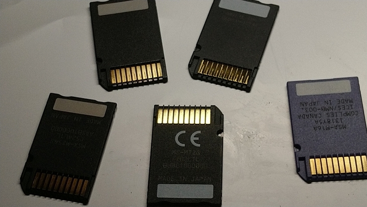 Карта пам'яті Sony Memory Stick PRO Duo ( 6 шт), фото №3