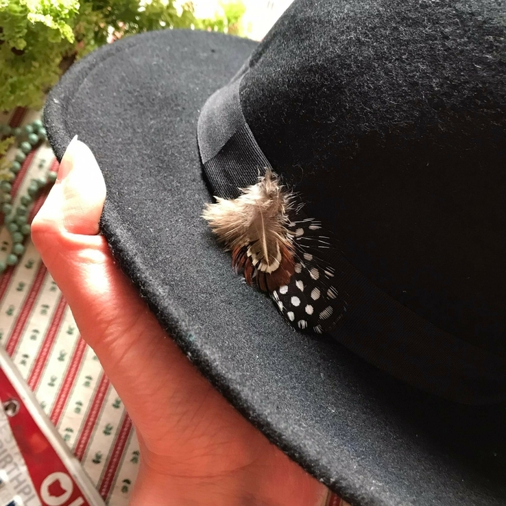 Шляпа шерсть в стиле ретро винтаж MarksSpencer на 10-14 лет, numer zdjęcia 5