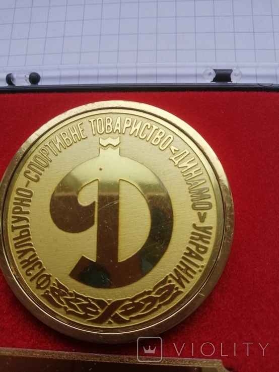 Памятная медаль "Фізкультурно-спортивне товариство"Динамо"України", фото №5