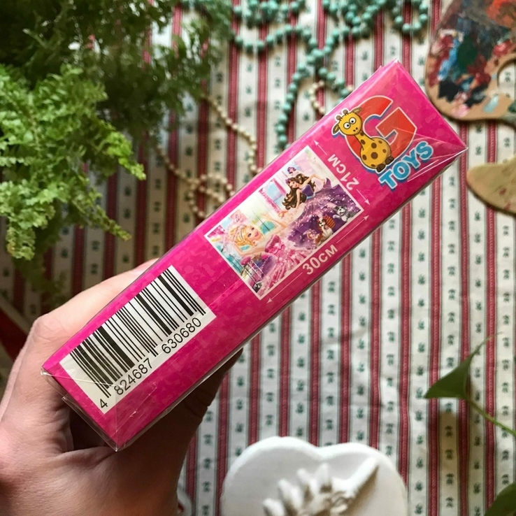 Новые запечатанные пазлы 35 элементов + постер Barbie Барби, фото №4
