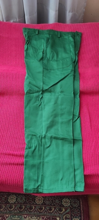Спецодежда. Штаны зеленые (размер 50, рост 3)