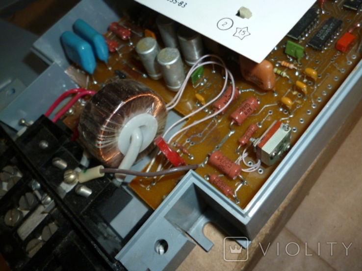 Счетчик электрический СЭО-1 с конденсаторам КМ микросхема AU, фото №4