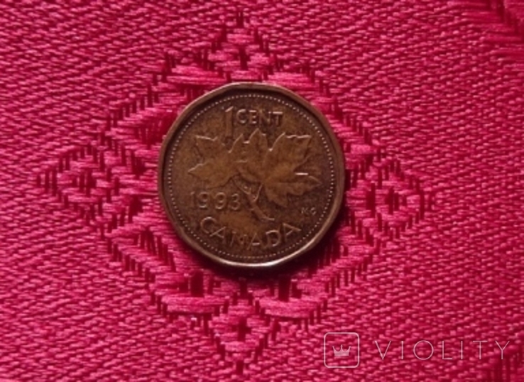 1 цент Канады