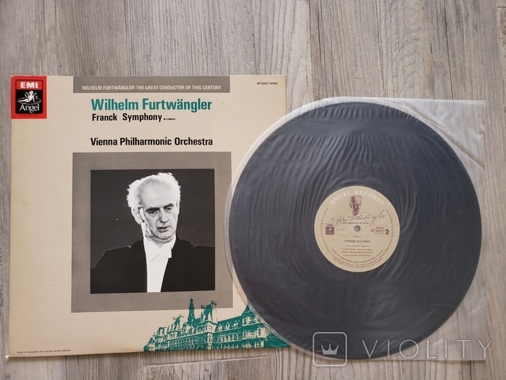 "Wilhelm Furtwngler- Franck Symphony in D Minor" LP, Japan