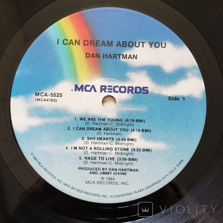 Dan Hartman - I can dream about you LP, фото №6