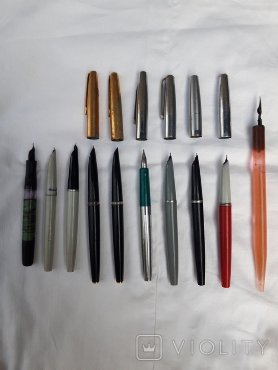 Советские чернильные ручки.