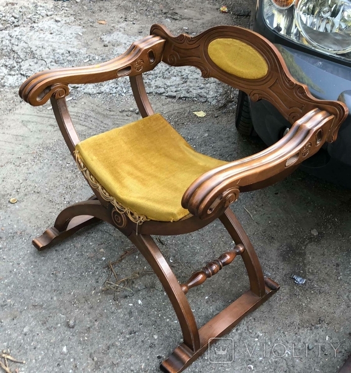 2 кресла Данте.Савонарола., фото №4
