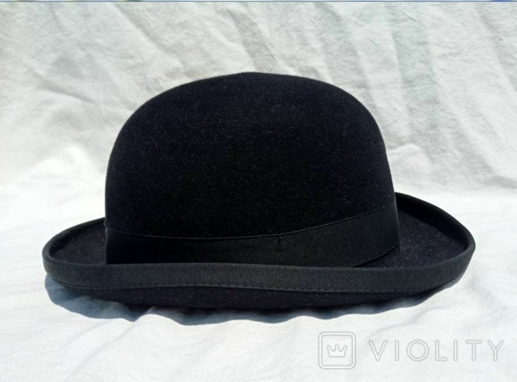 Шляпа-котелок р. 58. Итальянская, Guerra., фото №3