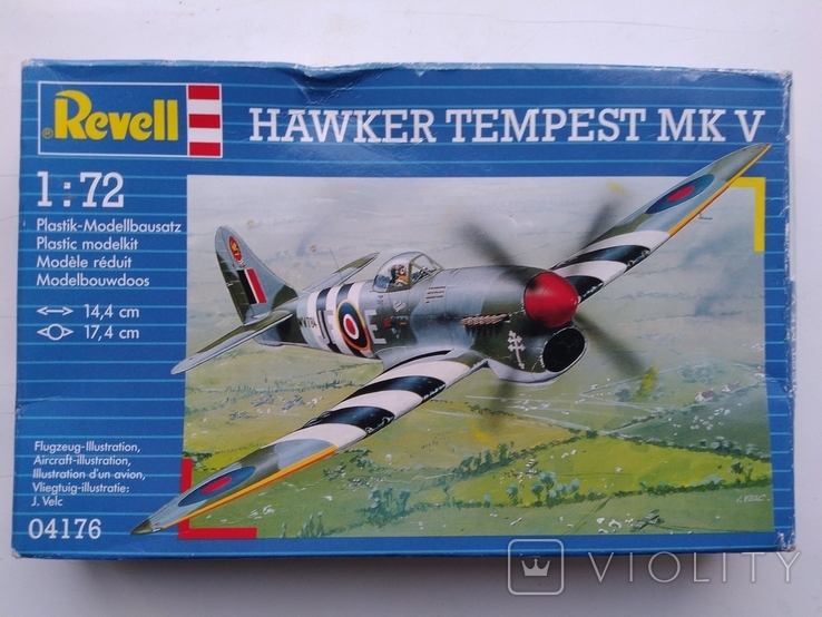 Revell 1:72 hawker tempest mk v