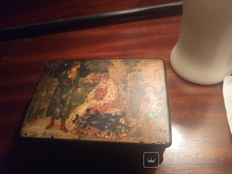 Шкатулка ( коробка для чая) 19 век, фото №2