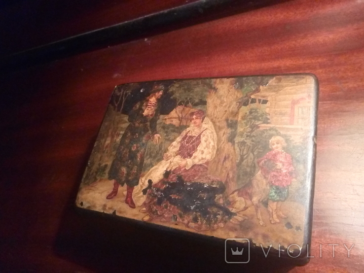 Шкатулка ( коробка для чая) 19 век, фото №3