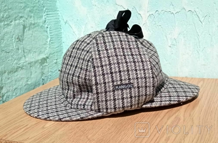 Шляпа Шерлока Холмса, шляпа охотника за оленям р. 55-56 см, фото №7