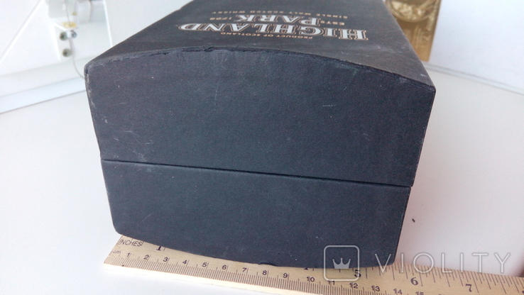  326 коробка упаковка бокс от элитного виски Highland park 25 лет, фото №7