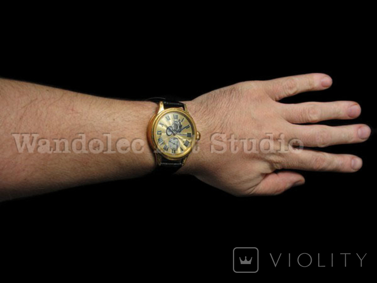 Вінтажний наручний годинник Wаndolec з механизмом швейцарської компанії Longines, фото №12
