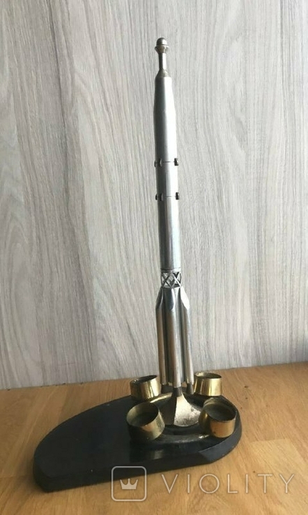 Большая Ракета сувенир 42 см., фото №4