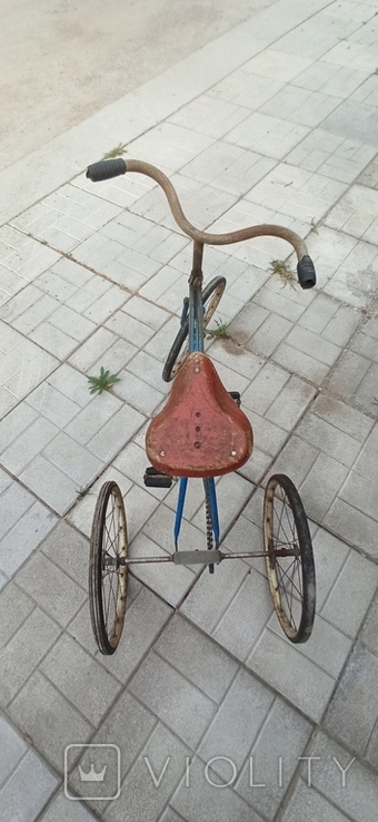 Велосипед детский СССР "Ветерок" 1966 г., фото №3