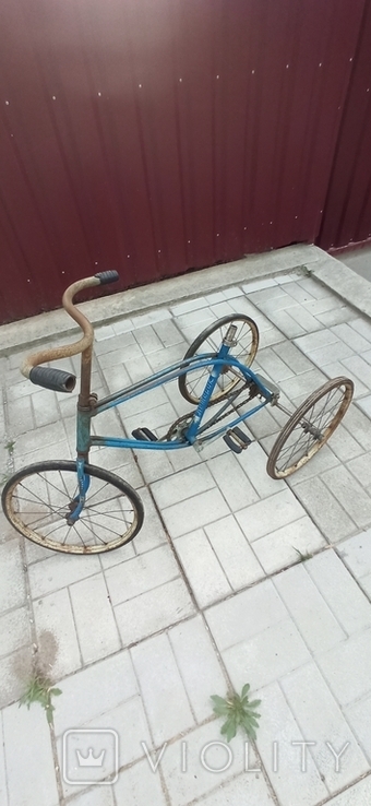 Велосипед детский СССР "Ветерок" 1966 г., фото №8
