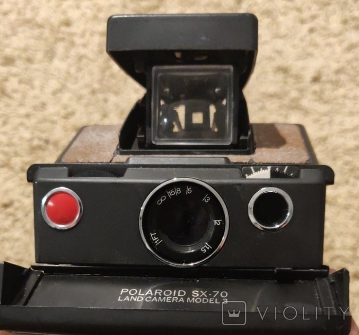 Polaroid sx70 lendcamera model 3, фото №2