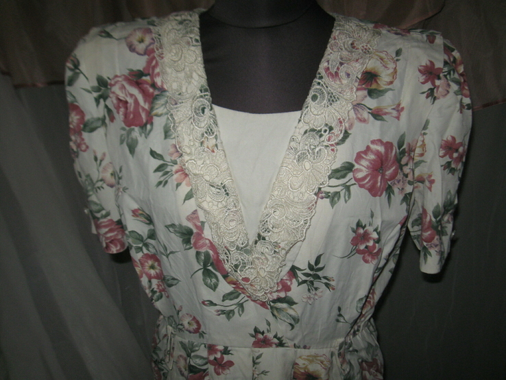 Платье нарядное с ажурным воротником, photo number 4
