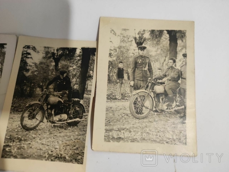 Фотографии военнослужащих на мотоциклах, фото №7