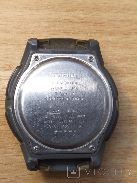 Часы casio 2747 AW-80, фото №7