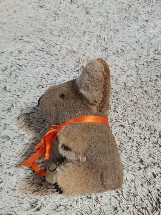 Вінтажна іграшка Koala Bear з вовни кенгуру, фото №4