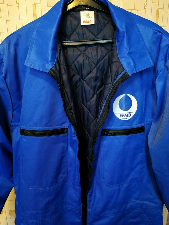 Комбинезон зимний с теплой курткой HAVEP нейлон коттон р-р 60 (новый), photo number 4